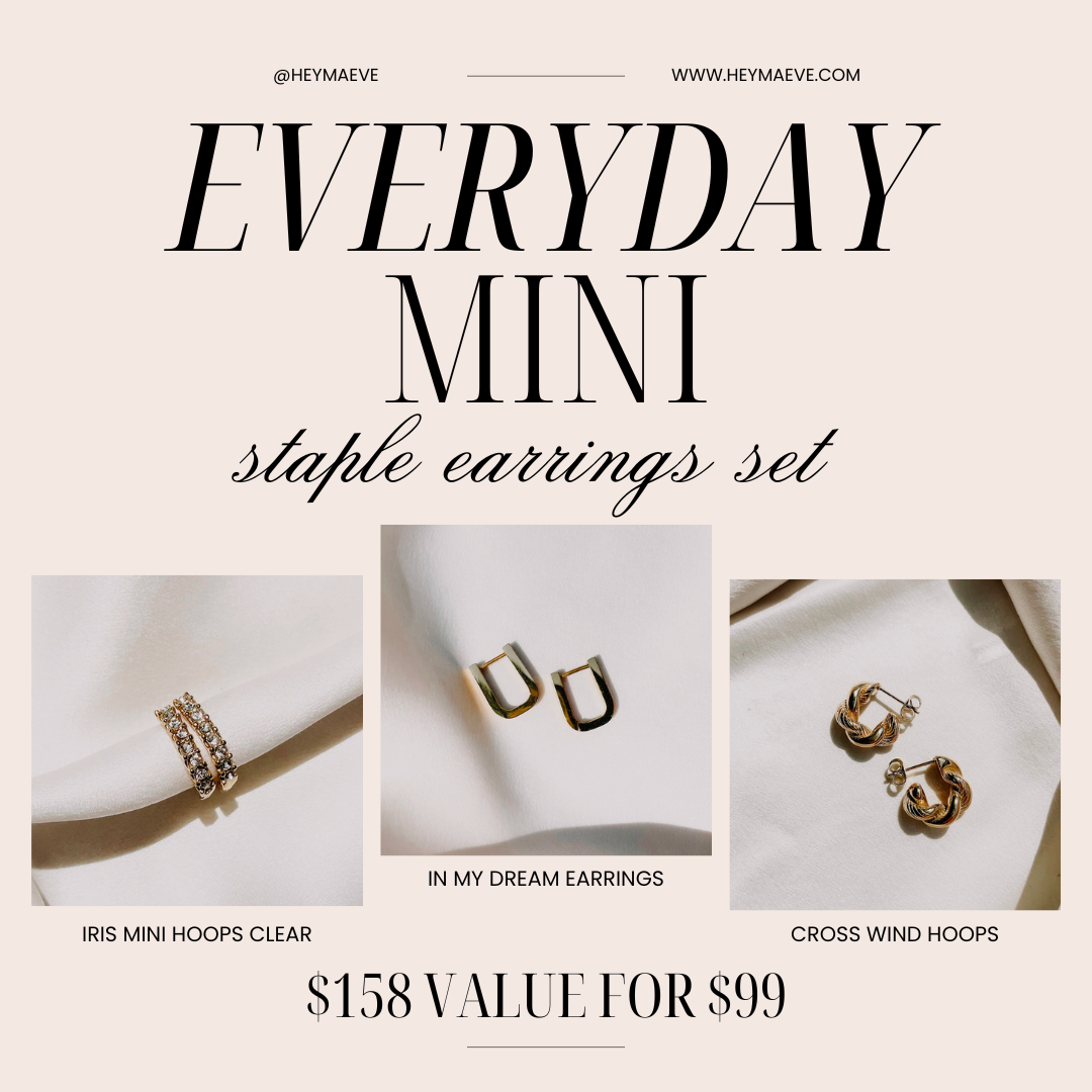 Everyday Mini Staple Earrings