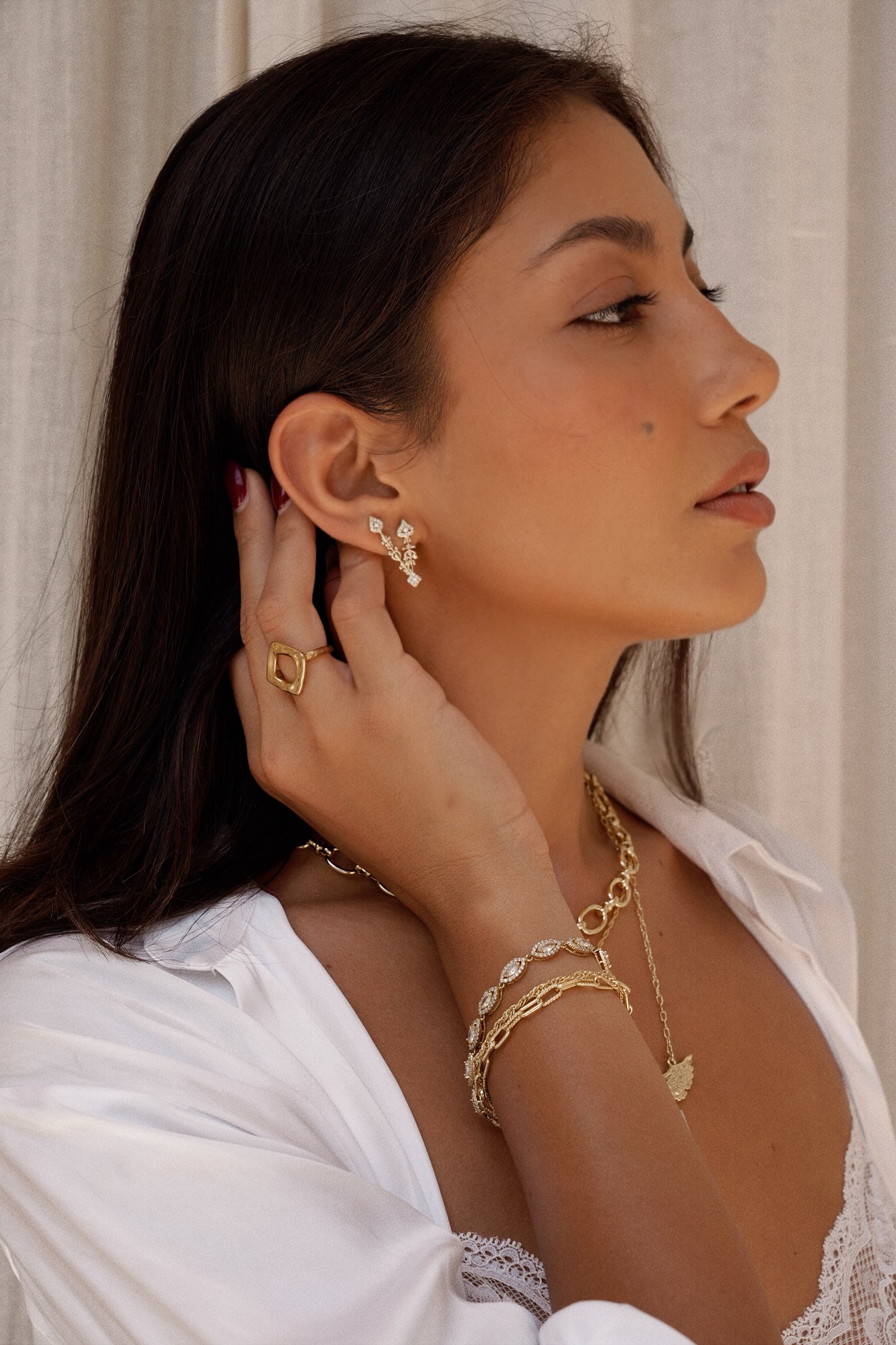 Borrowed Midnight Earrings