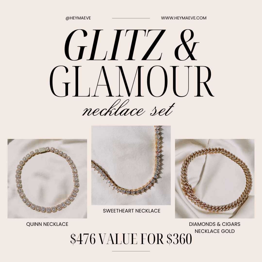 Glitz & Glamour Necklaces Set