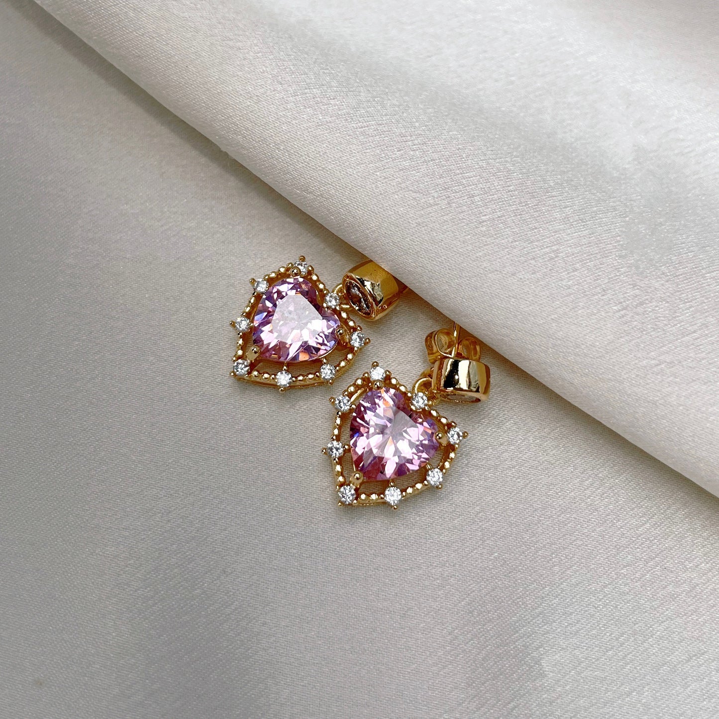 Pretty in Pink Earrings Set