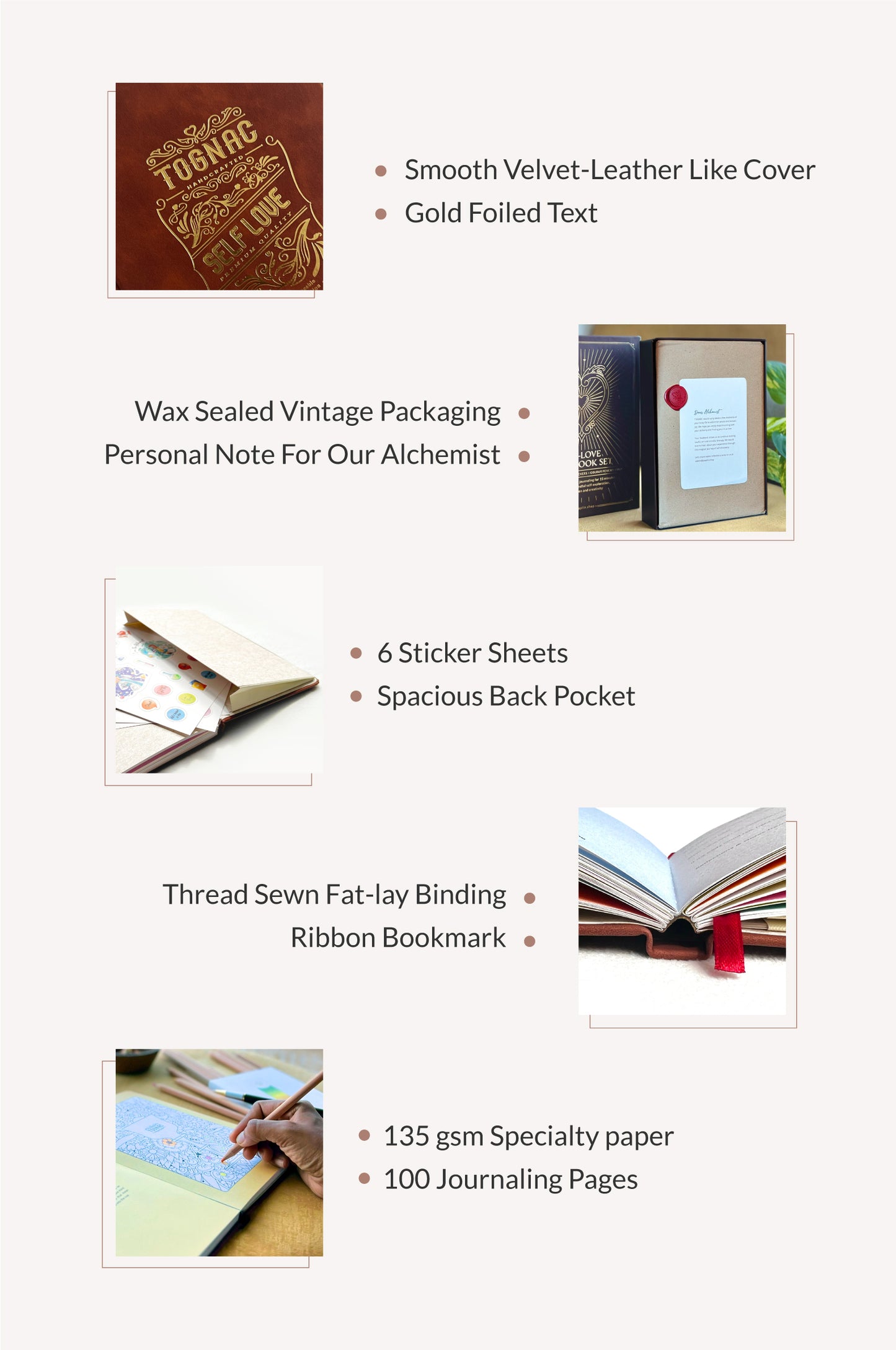 Poplin Self Love Journal