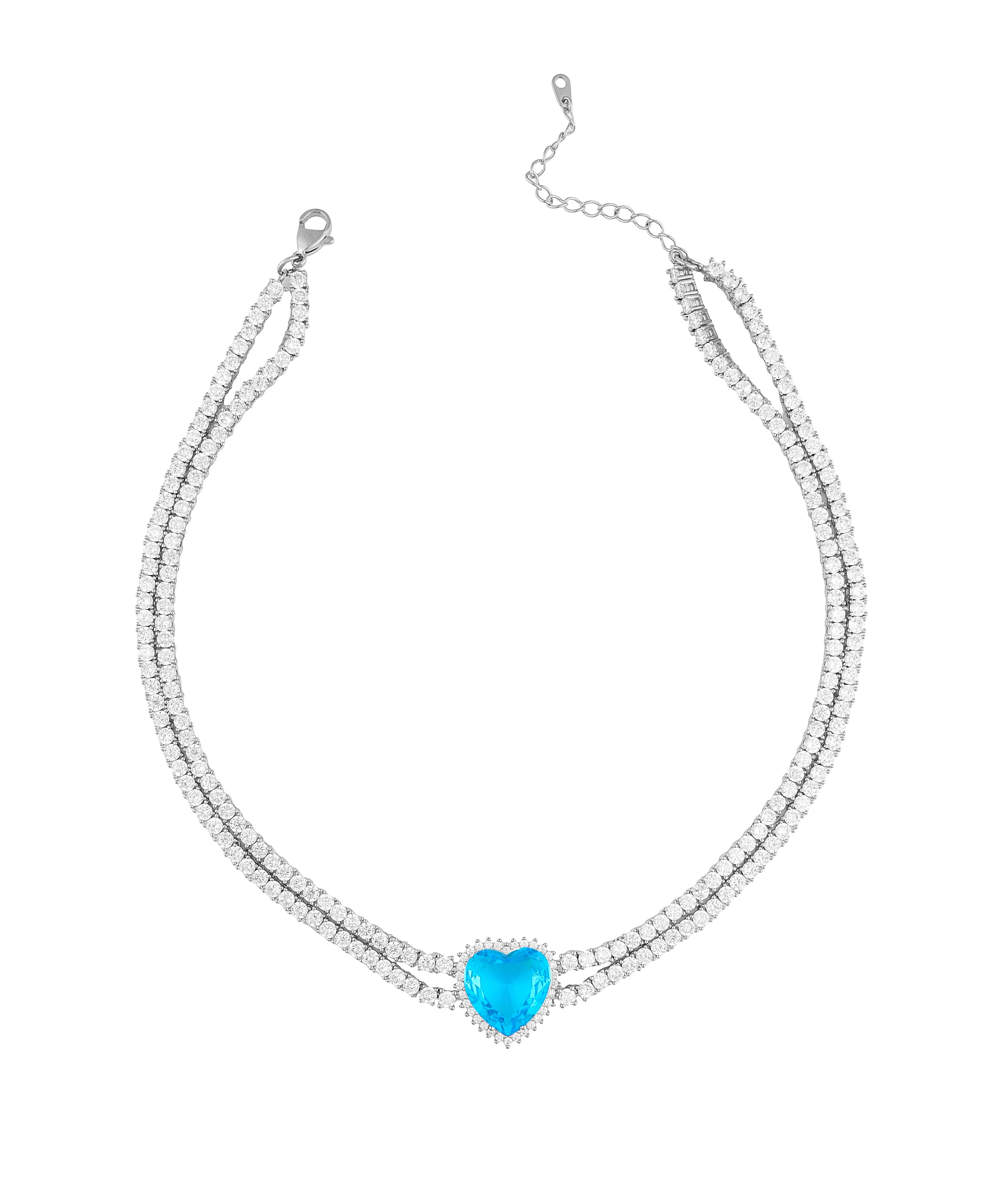 Lover Girl Necklace Silver