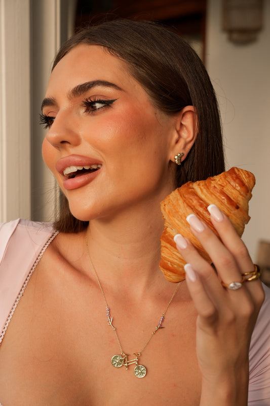 Petit Croissant Earrings