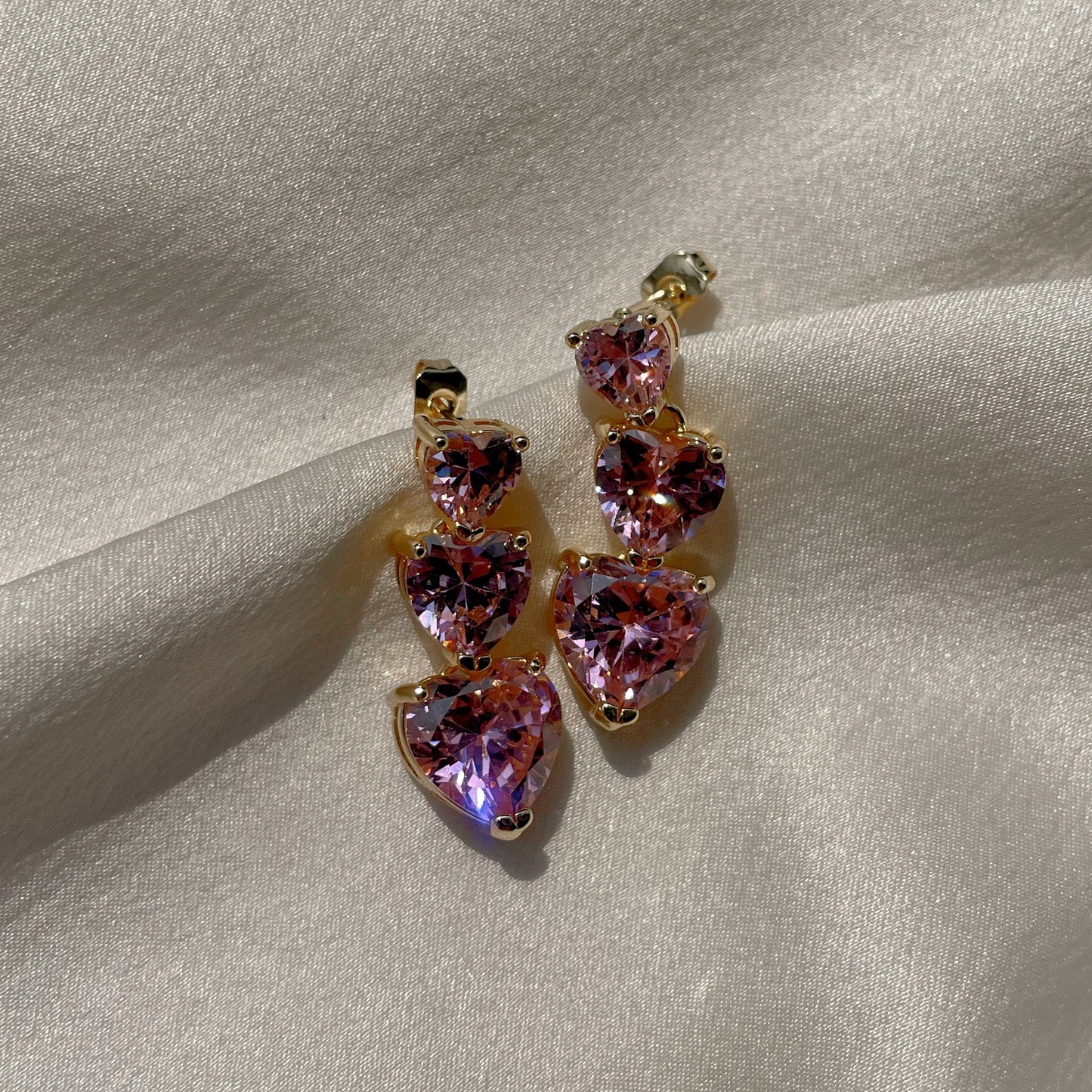 Pretty in Pink Earrings Set