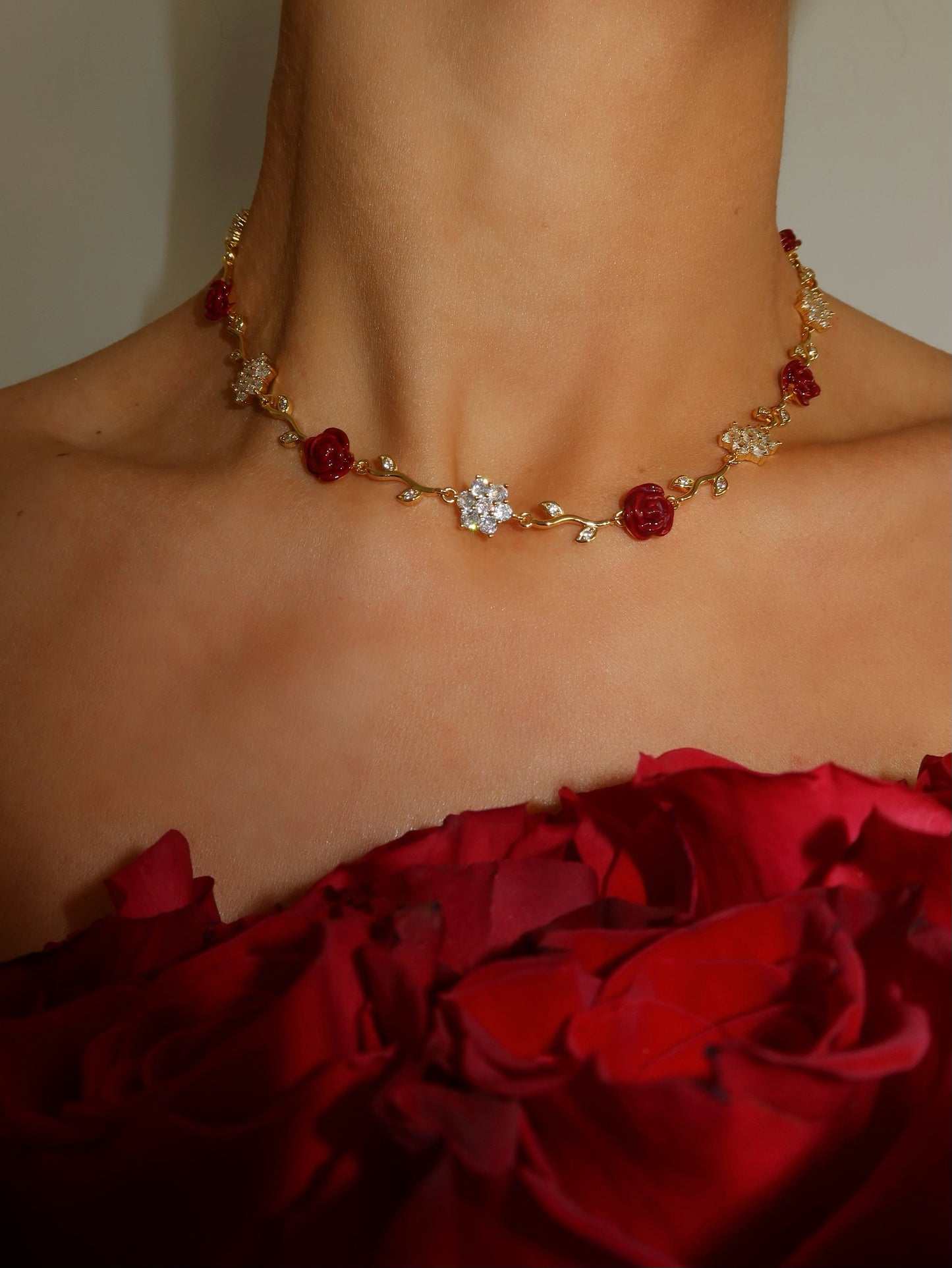 Elizabeth Rose Necklace