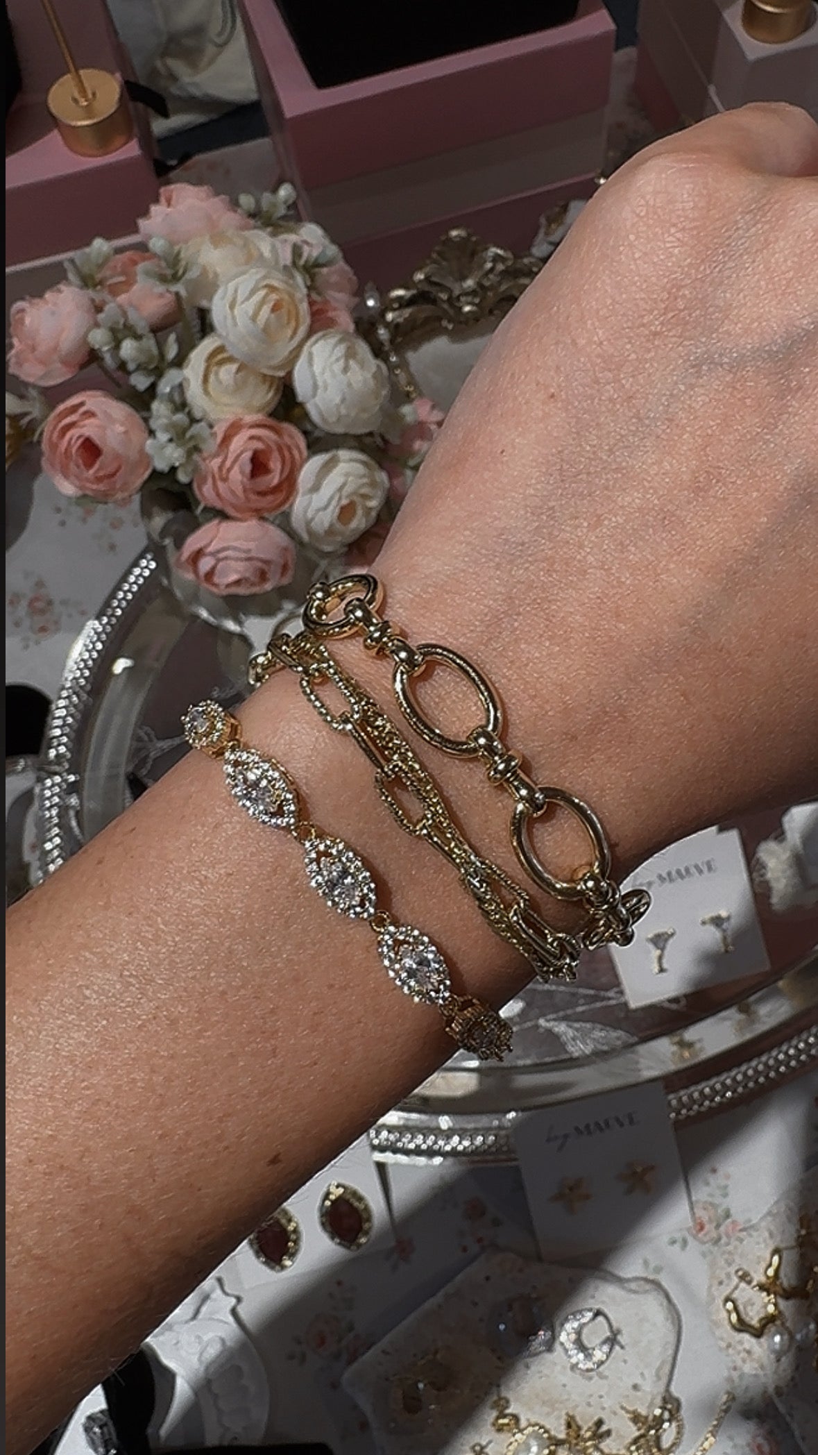 Twin Flight Bracelet