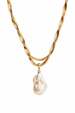 Isla Baroque Pearl Necklace