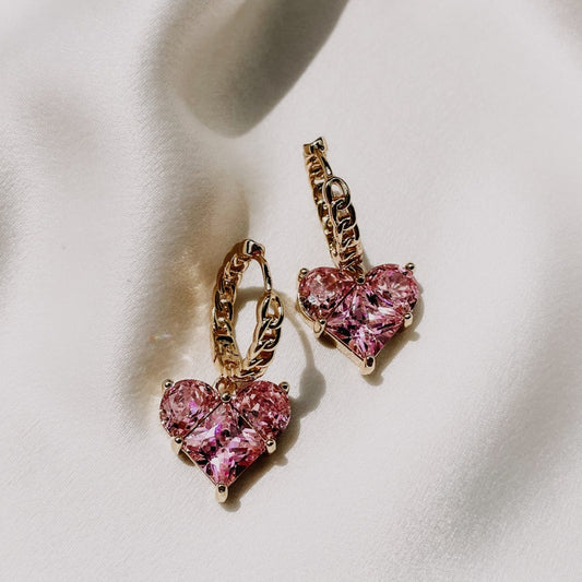Pretty in Pink Earrings Set