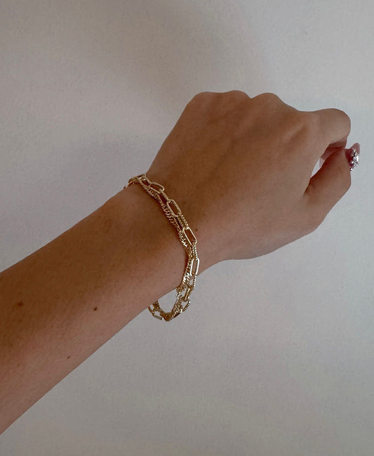 Twin Flight Bracelet