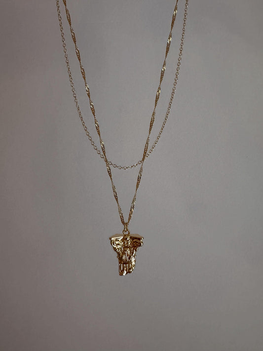 Pillar of Heart Necklace