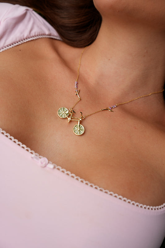 Lavender Trails Necklace