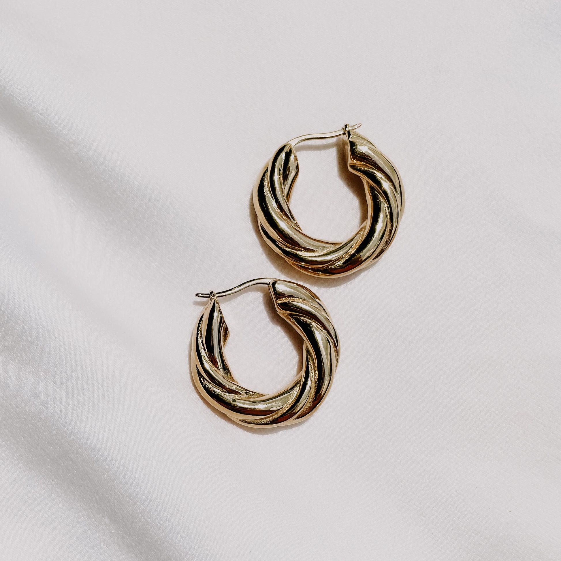 Already Shipped-open Silver Hoop Earrings 3.5 Cm Special Price 